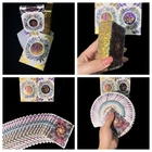Custom German Black Core Paper Playing Cards Gold Edges Cardistry Poker With Gold Foil UV Coating Tuck Box