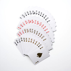 Custom Full Color printing Poker Paper Playing Card With Logo Factory Manufacture different Language Poker deck Cards