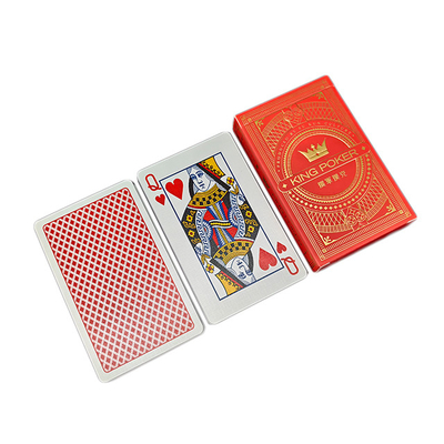Wholesale Custom Logo Poker Deck Playing Card Advertising Game Playing Poker For Casino