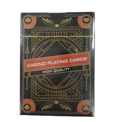 cellowrap packing Casino Playing Card With custom Logo Factory Manufacture different Language Poker deck Cards